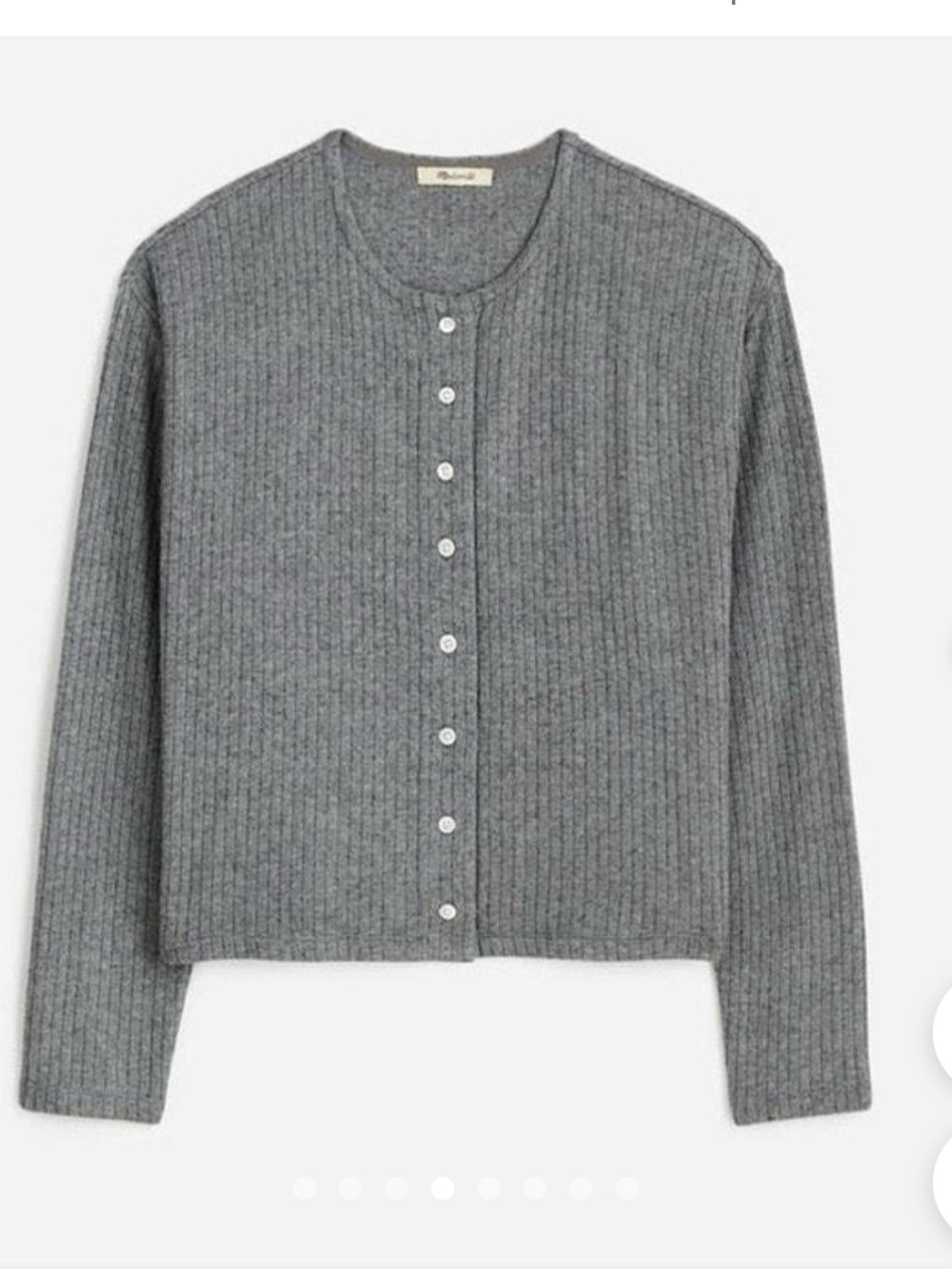Madewell Women's Cardigan Gray XL